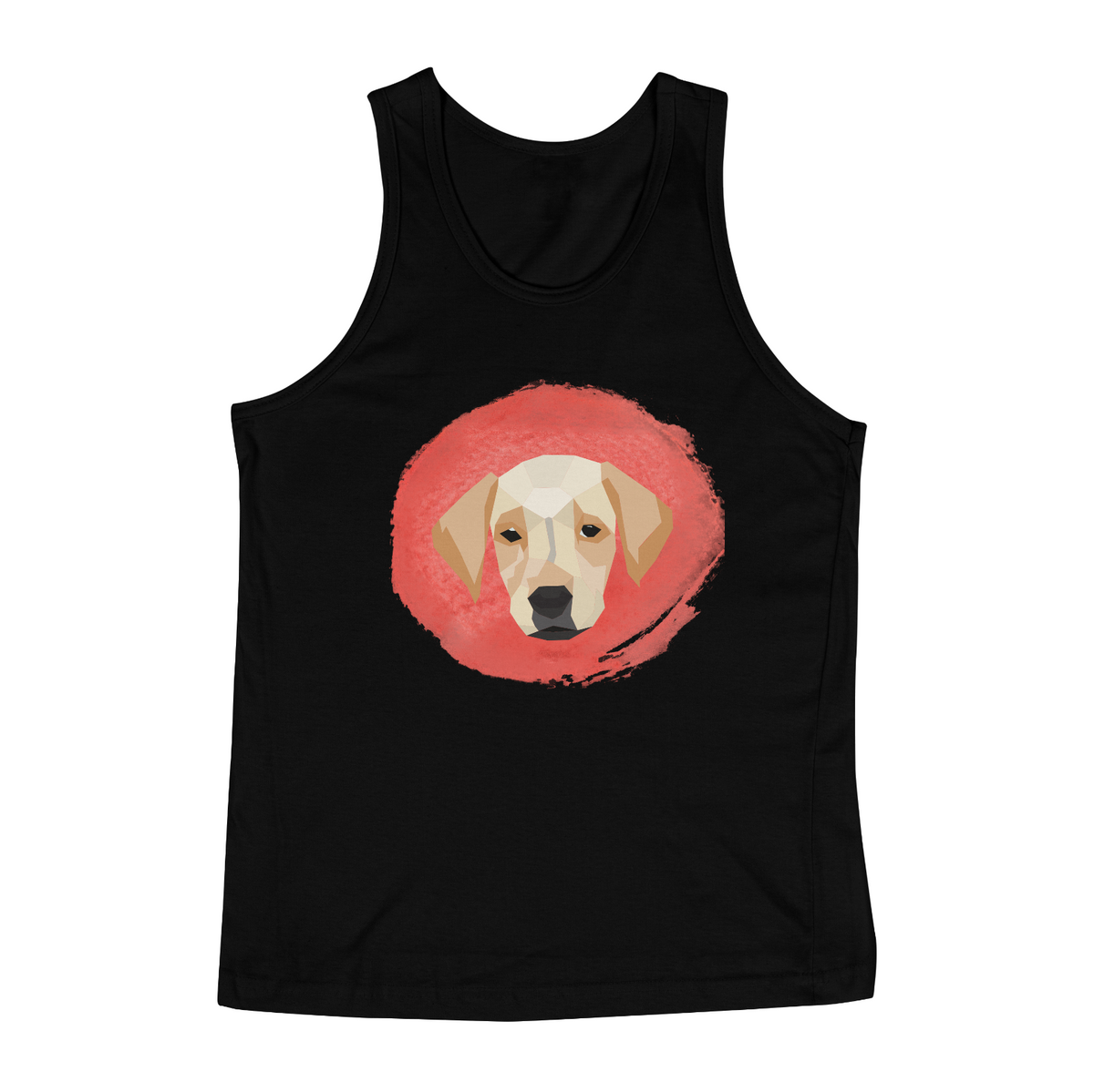 Nome do produto: Camiseta regata, dog pintado - pet no digital