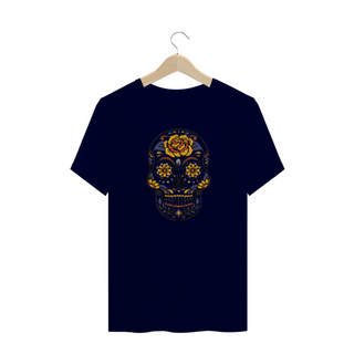 Nome do produtoT-Shirt Skull Flower