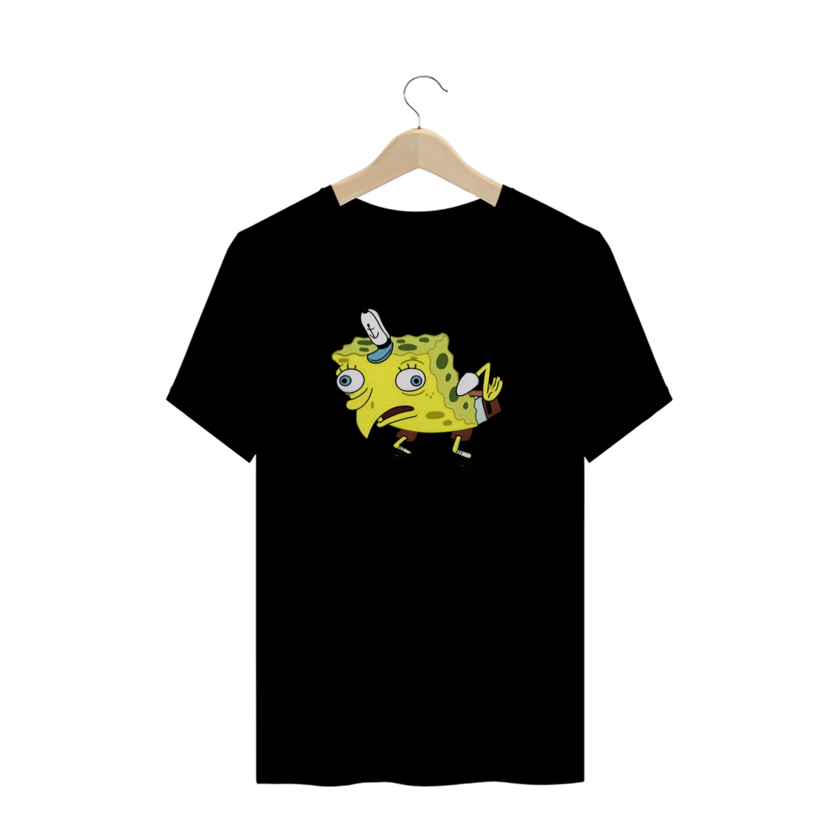 Nome do produto: T-Shirt Bob Esponja Meme