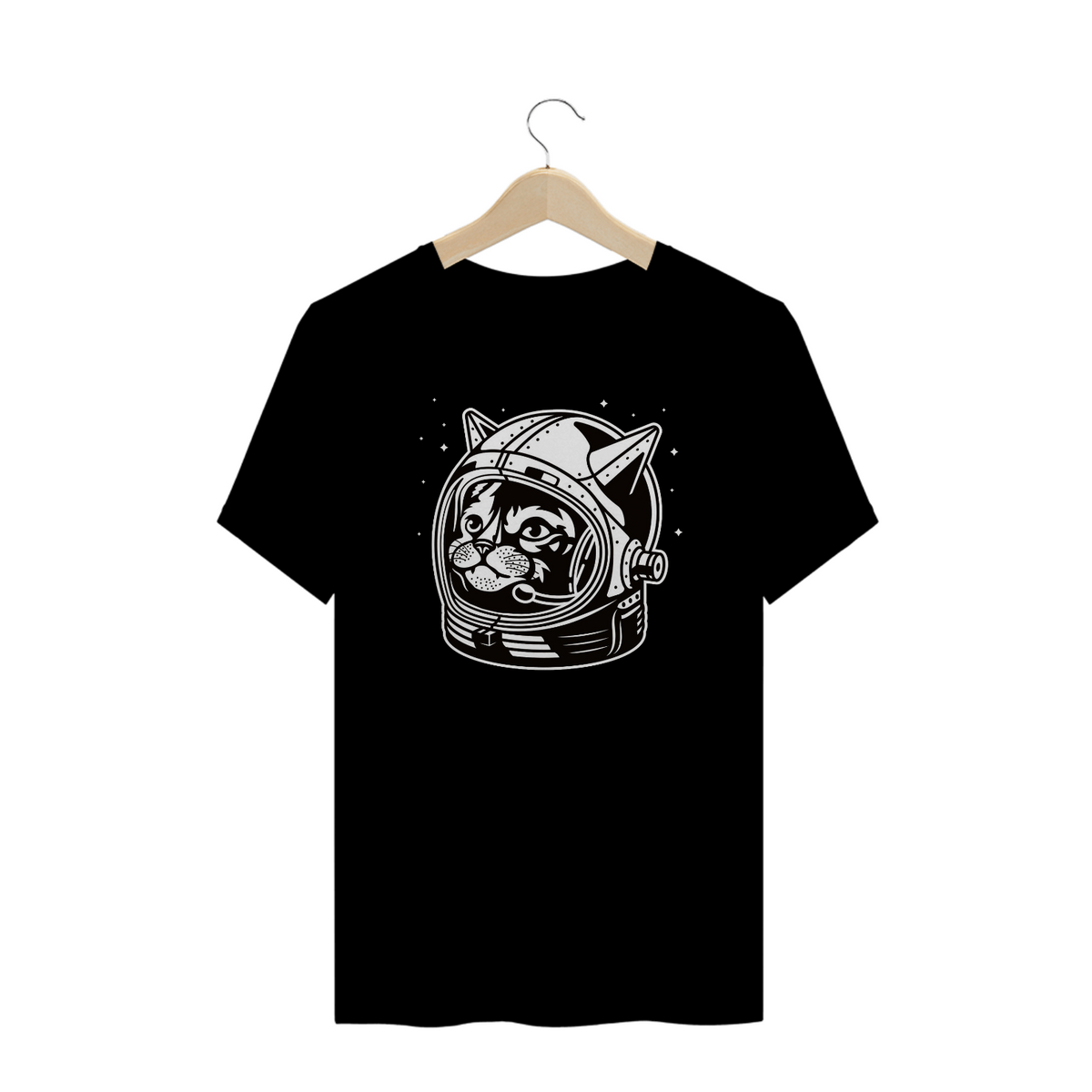 Nome do produto: T-Shirt Gato Astronauta