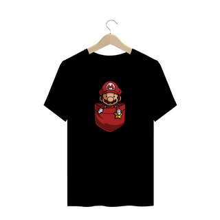 Nome do produtoT-Shirt Mario no Bolso