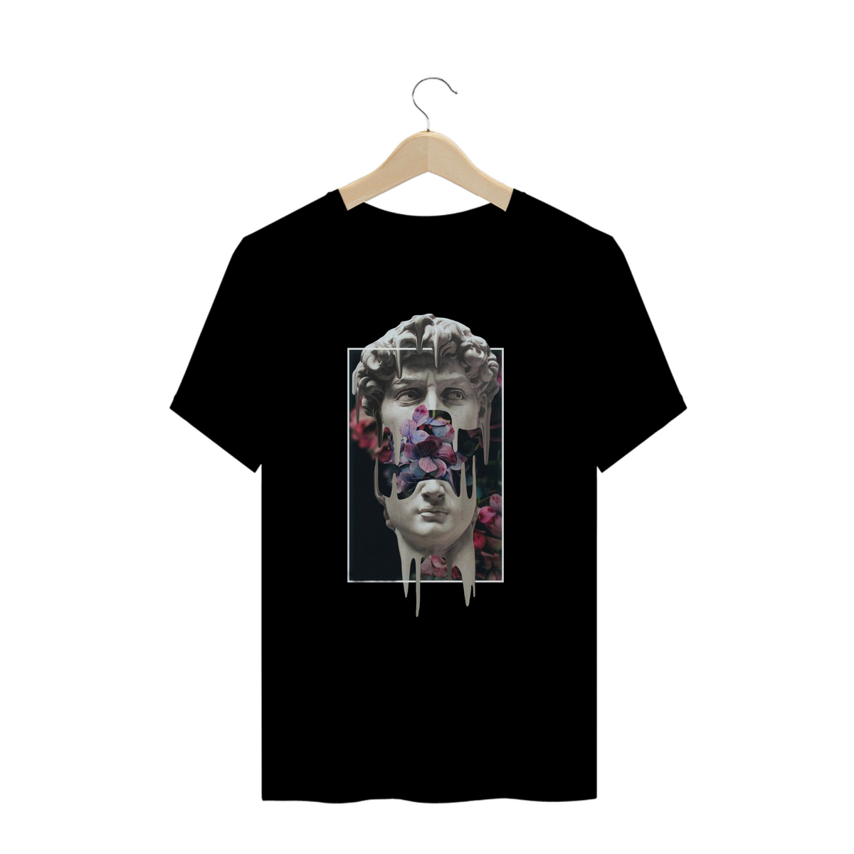 Nome do produto: T-Shirt Flower Greek Statue