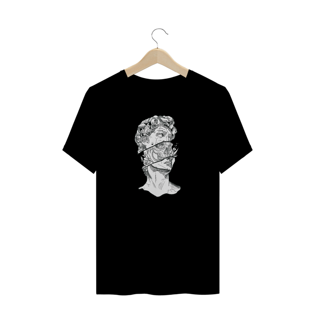 Nome do produto: T-Shirt Skull Greek Statue
