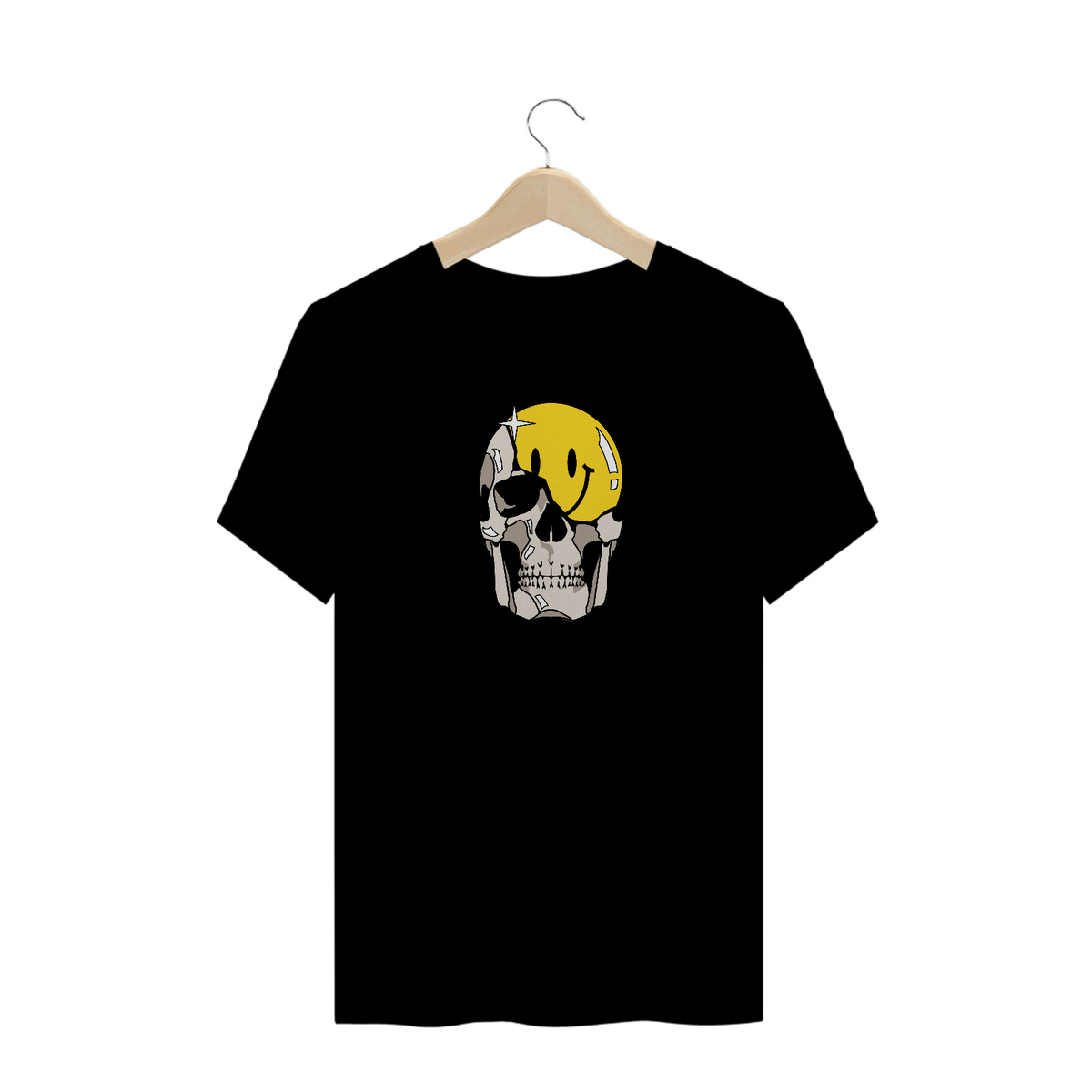 Nome do produto: T-Shirt Shiny Skull