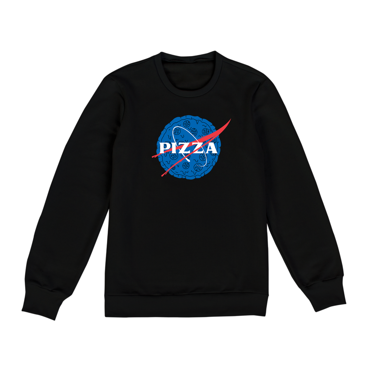 Nome do produto: Moletom Pizza Nasa