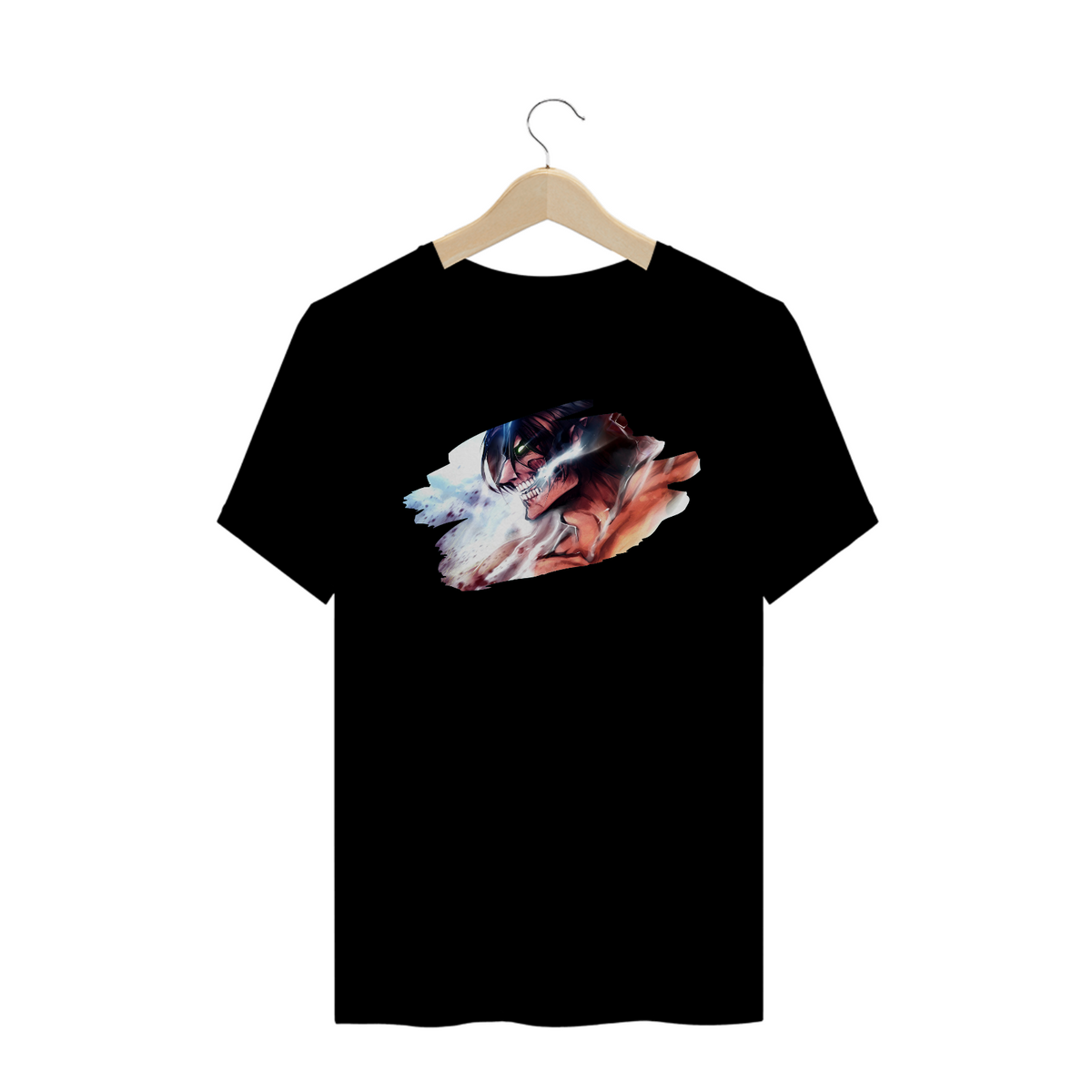 Nome do produto: T-Shirt Eren Yeager Titan (ATTACK ON TITAN)