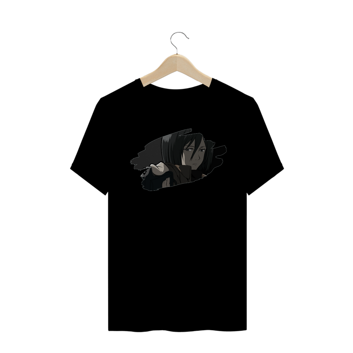 Nome do produto: T-Shirt Mikasa Ackerman (ATTACK ON TITAN)