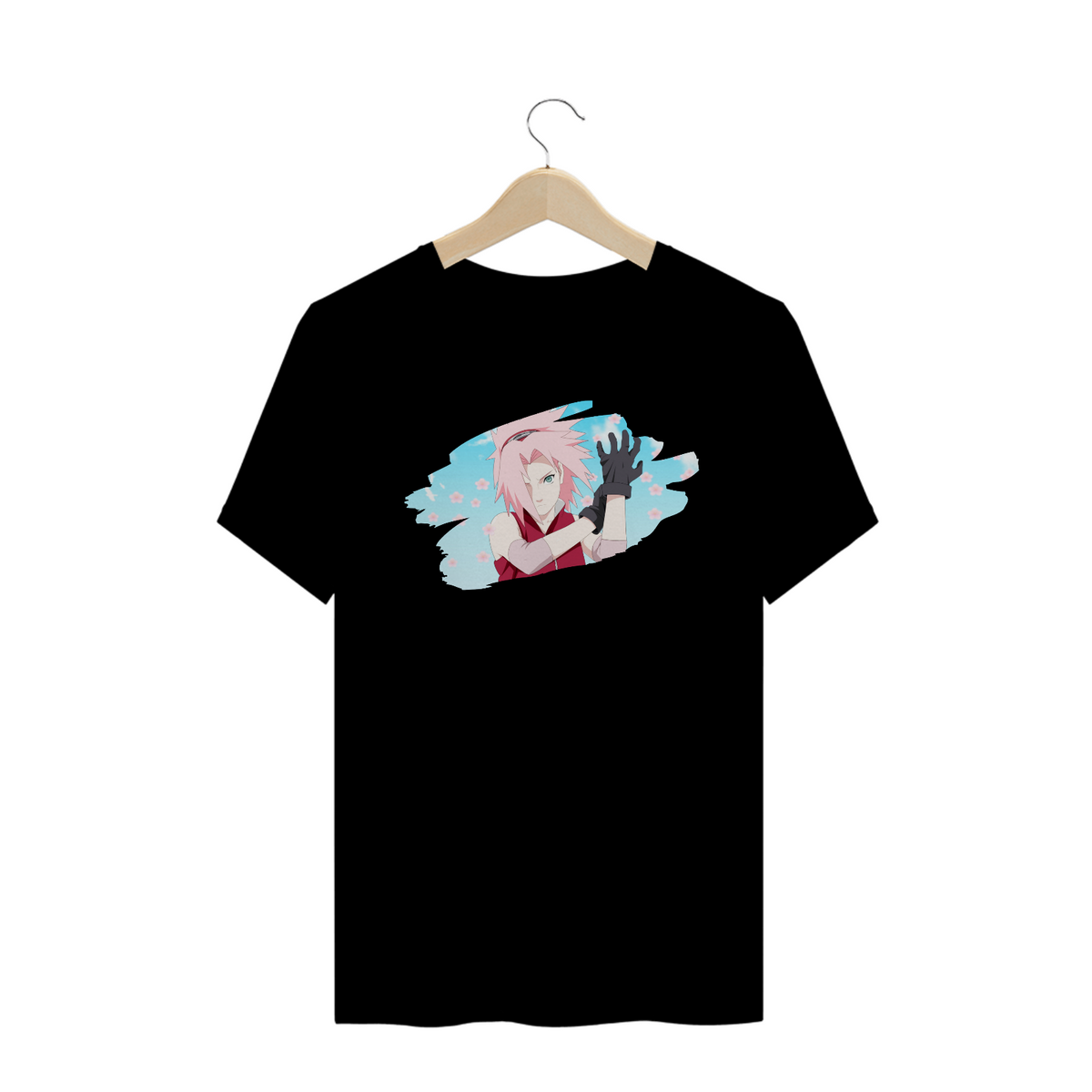 Nome do produto: T-Shirt Sakura Haruno (NARUTO)