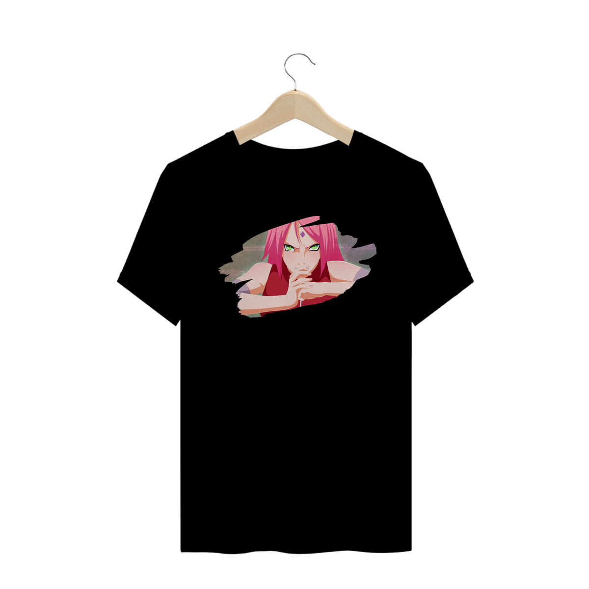 Nome do produto: T-Shirt Sakura Haruno (NARUTO)