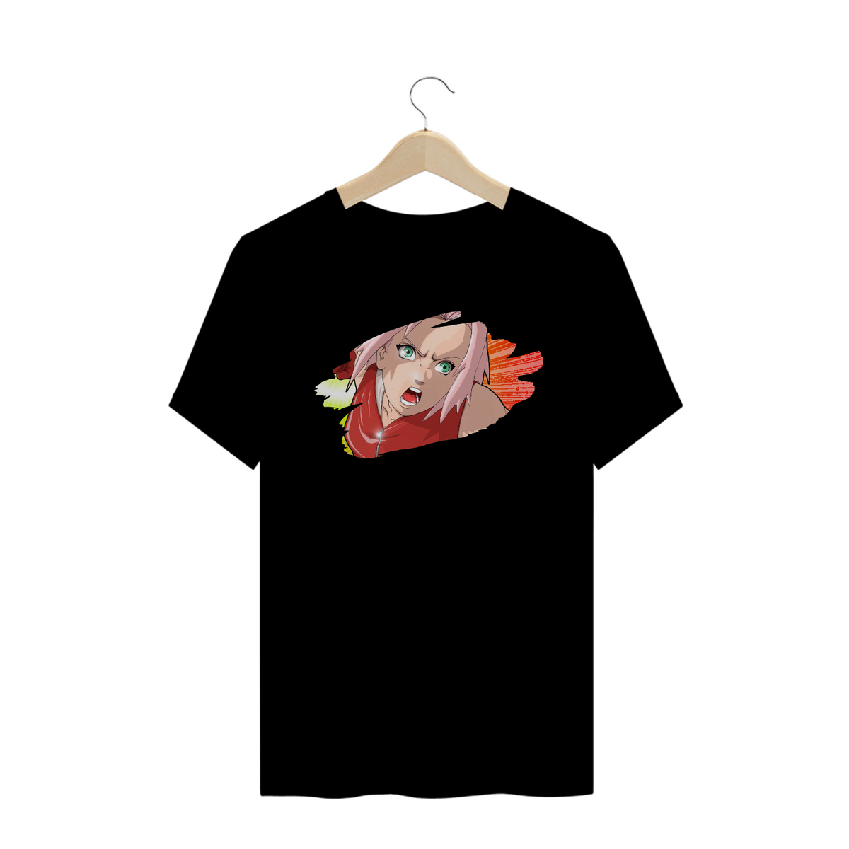 Nome do produto: T-Shirt Sakura Haruno (NARUTO)