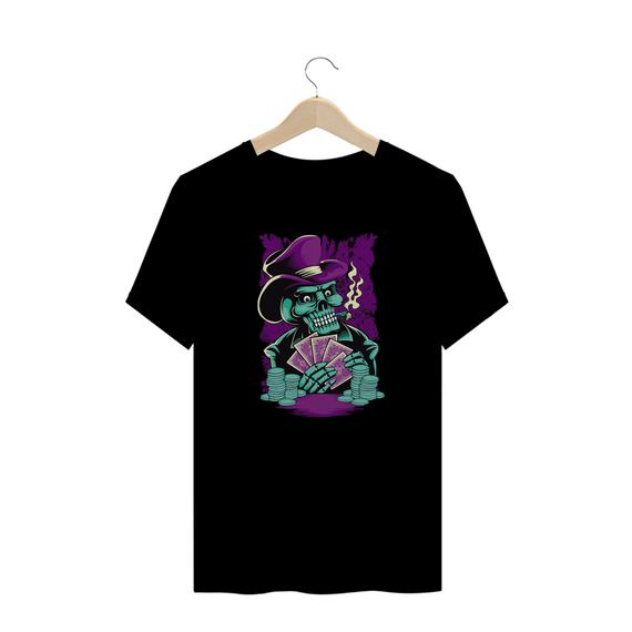 T-Shirt Poker Skull