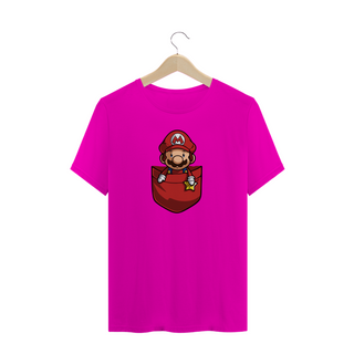 Nome do produtoT-Shirt Mario no Bolso