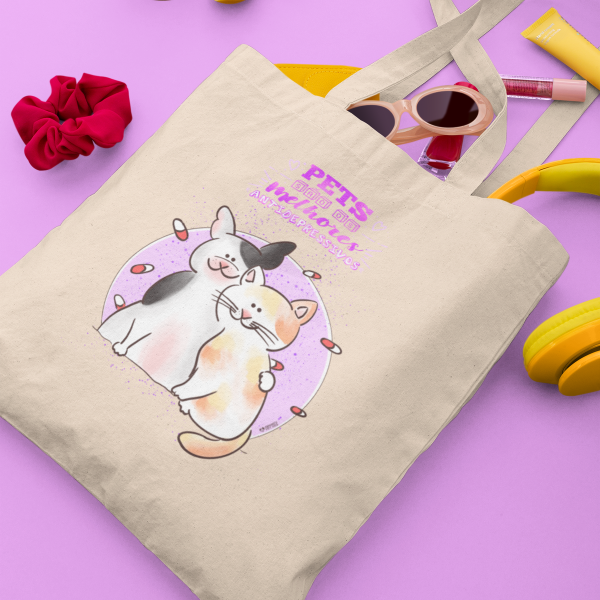 Nome do produto: Ecobag Pets São os Melhores Antidepressivos