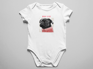 Nome do produtoBody bebê Pug Life