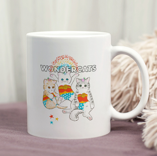 Nome do produtoCaneca Wonder Cats