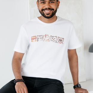 Nome do produtoCamiseta Masculina Gatinhos Fofinhos