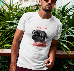 Nome do produtoCamiseta Masculina Pug Life - Prime