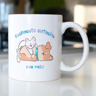 Nome do produtoCaneca Facilmente Distraído por Pets