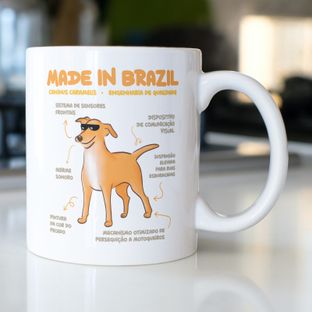 Nome do produtoCaneca Vira-lata Caramelo Made in Brazil