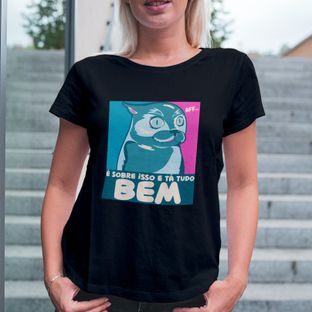 Nome do produtoCamiseta Feminina Gato é sobre isso