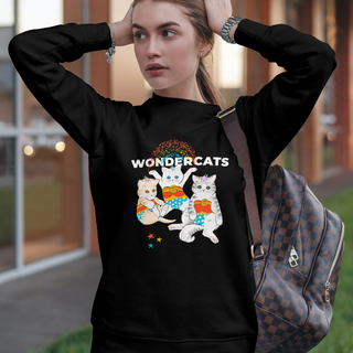 Nome do produto  Moletom Fechado Unissex Wonder Cats