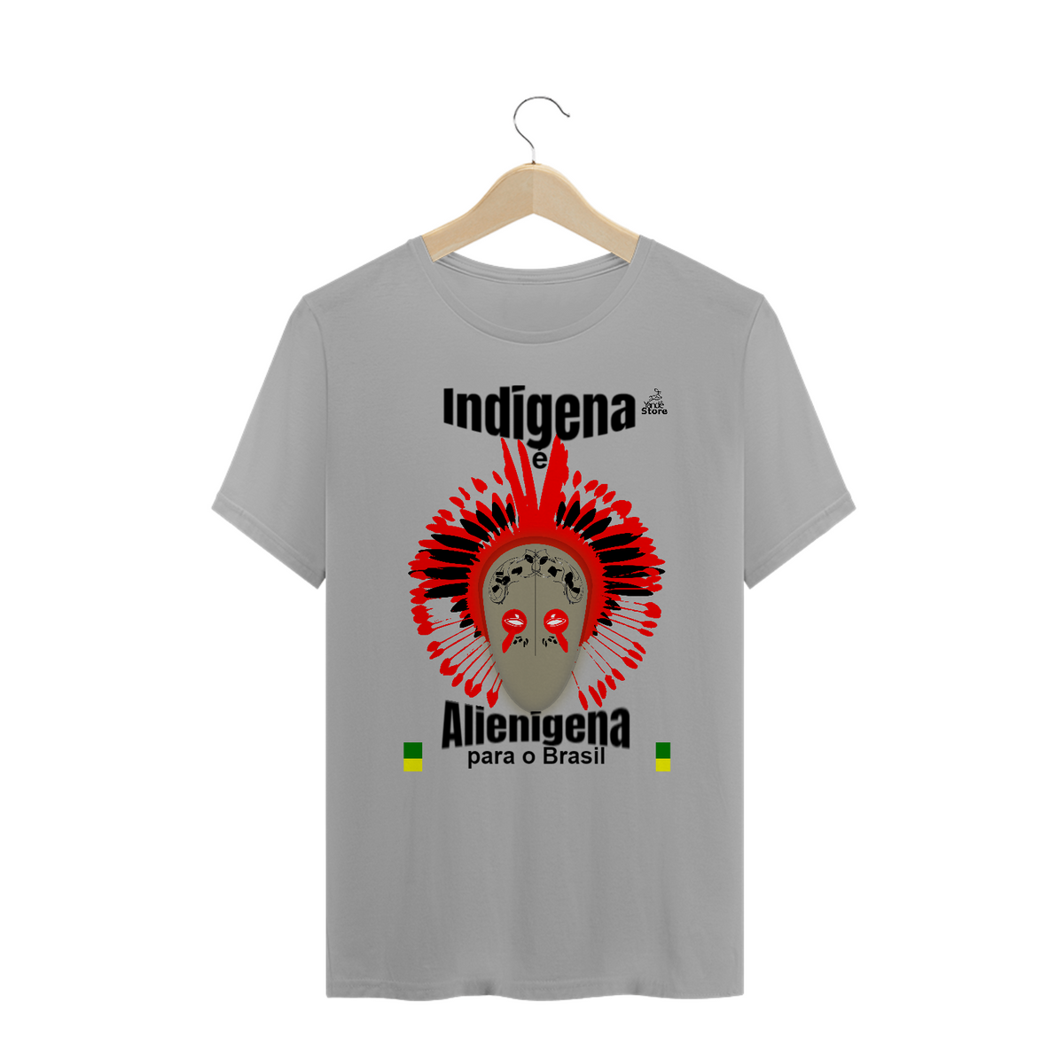 Nome do produto: Indígena é Alienígena para o Brasil! Plus Size