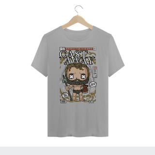 Nome do produtoCamiseta Plus Size Náufrago Cast Away Chuck Noland e Wilson