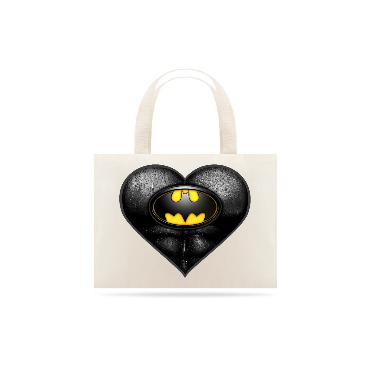 Nome do produto: Eco Bag Coração de Herói Batman