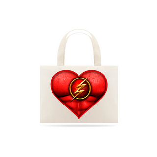 Eco Bag Coração de Herói Flash
