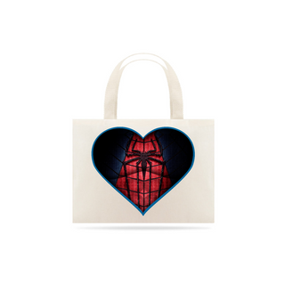 Nome do produtoEco Bag Coração de Herói Homem Aranha v1