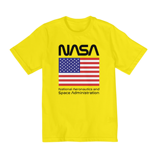 Nome do produtoCamiseta Infantil (2 a 8) Nasa Bandeira EUA Black