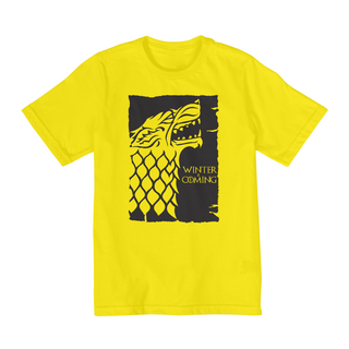 Nome do produtoCamiseta Infantil (10 a 14) Game of Thrones Winter is Coming