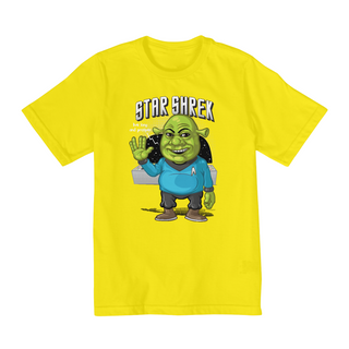 Nome do produtoCamiseta Infantil (10 a 14) Shrek Star Trek