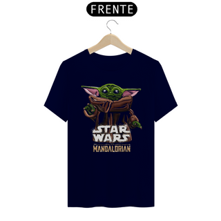 Nome do produtoCamiseta Baby Yoda Efeito Bordado