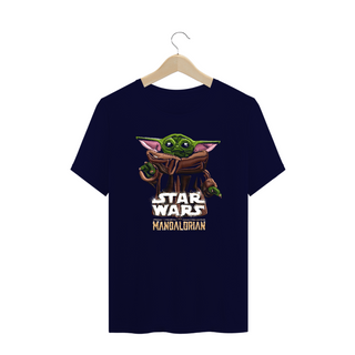 Nome do produtoCamiseta Plus Size Baby Yoda Efeito Bordado