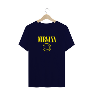 Nome do produtoCamiseta Plus Size Nirvana Smile