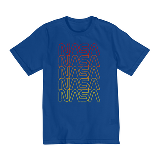 Nome do produtoCamiseta Infantil (10 a 14) Nasa Logo Arco íris Grunge