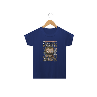 Nome do produtoCamiseta Infantil Náufrago Cast Away Chuck Noland e Wilson