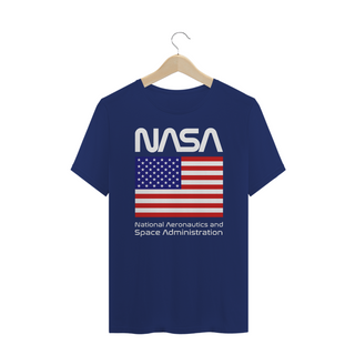 Nome do produtoCamiseta Plus Size Nasa Bandeira Estados Unidos