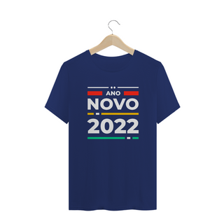 Nome do produtoCamiseta Plus Size Ano Novo Moderno 2022