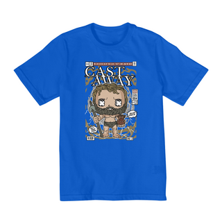 Nome do produtoCamiseta Infantil (2 a 8) Náufrago Cast Away Chuck Noland e Wilson