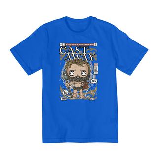 Nome do produtoCamiseta Infantil (10 a 14) Náufrago Cast Away Chuck Noland e Wilson