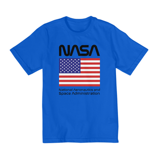 Nome do produtoCamiseta Infantil (2 a 8) Nasa Bandeira EUA Black