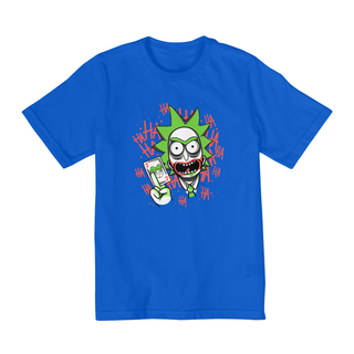 Nome do produtoCamiseta Infantil (2 a 8) Rick and Morty The Joker