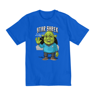 Nome do produtoCamiseta Infantil (10 a 14) Shrek Star Trek