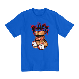 Nome do produtoCamiseta Infantil (2 a 8) Mario Bros Punheta