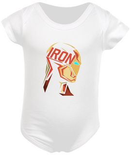 Nome do produtoBody Infantil Iron Man Face 3D