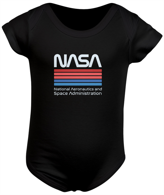 Body Infantil Nasa Vintage