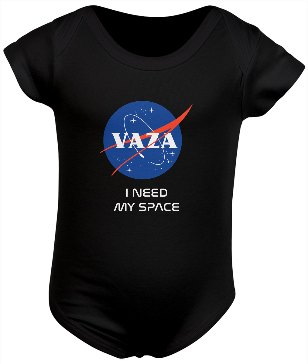 Nome do produto: Body Infantil Nasa Vaza I Need My Space