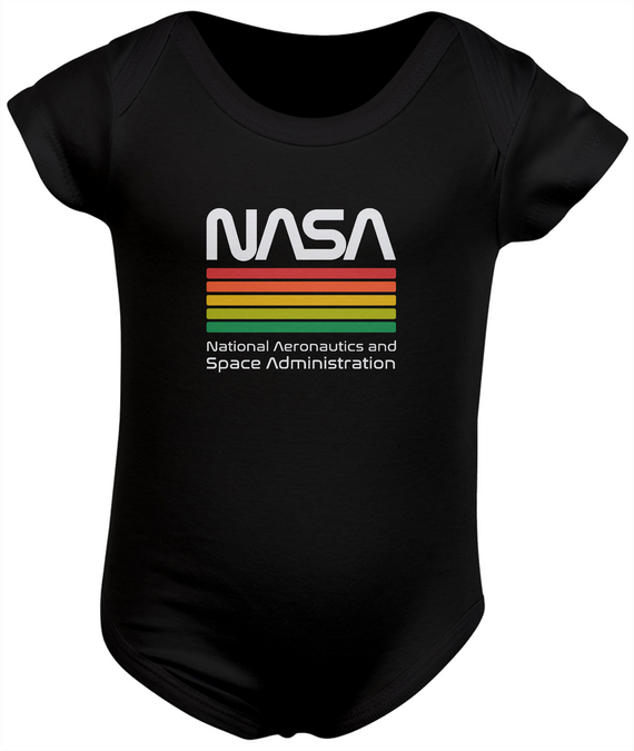 Body Infantil Nasa Worm Space Astronaut